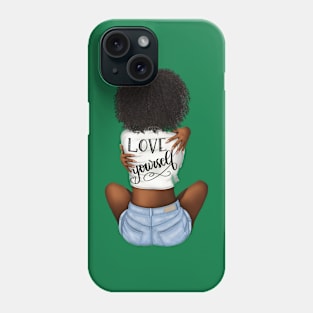 You Are Enough: Curvy Design Phone Case