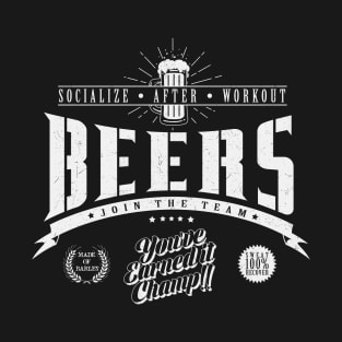 Team Beers (White) T-Shirt