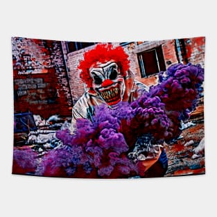 Scary clown Tapestry