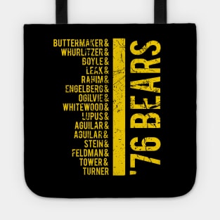 '76 Bears Lineup Tote