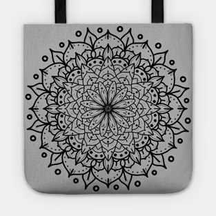 MONOCHROME MANDALA Tote