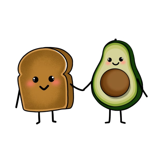 You are the Avocado to my Toast by SusanaDesigns