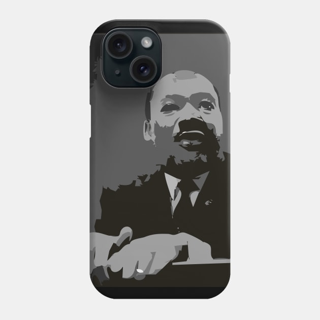 mlk Phone Case by Tamie