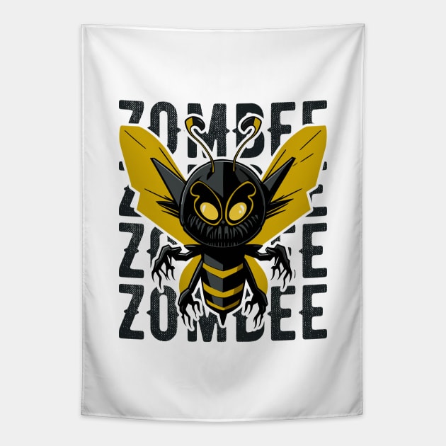 Zombee Tapestry by Art Joy Studio