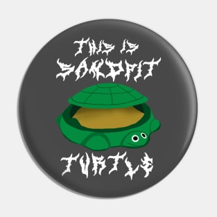 Sandpit Turtle Pin