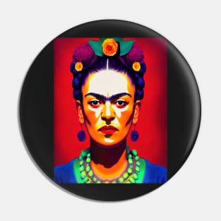 Frida Kahlo Hallowee T-Shirt Pin