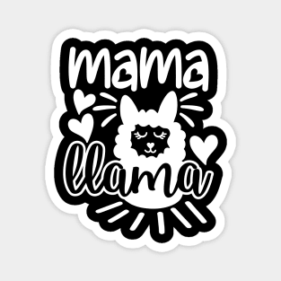 Funny Mama Llama Mothers Day Gift Magnet