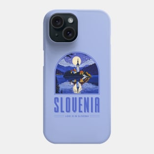 Love is in Slovenia Phone Case