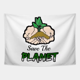 Save the planet Tapestry