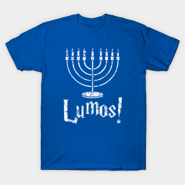 Hanukkah Lumos Harry Potter Inspired Hanukkah T Shirt Teepublic