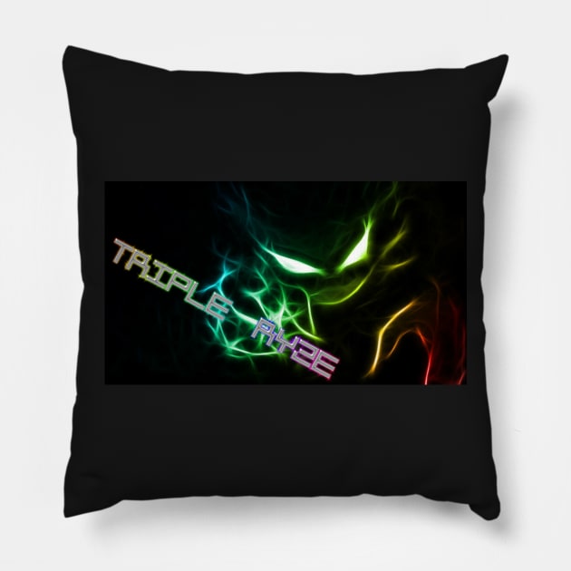 Triple Ryze Pillow by Ckbruinfan