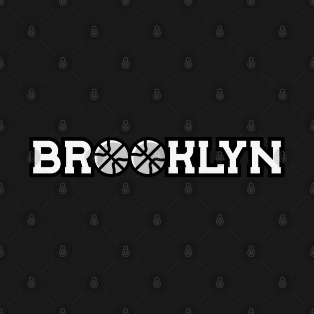 Brooklyn basketball city by Adrian's Outline