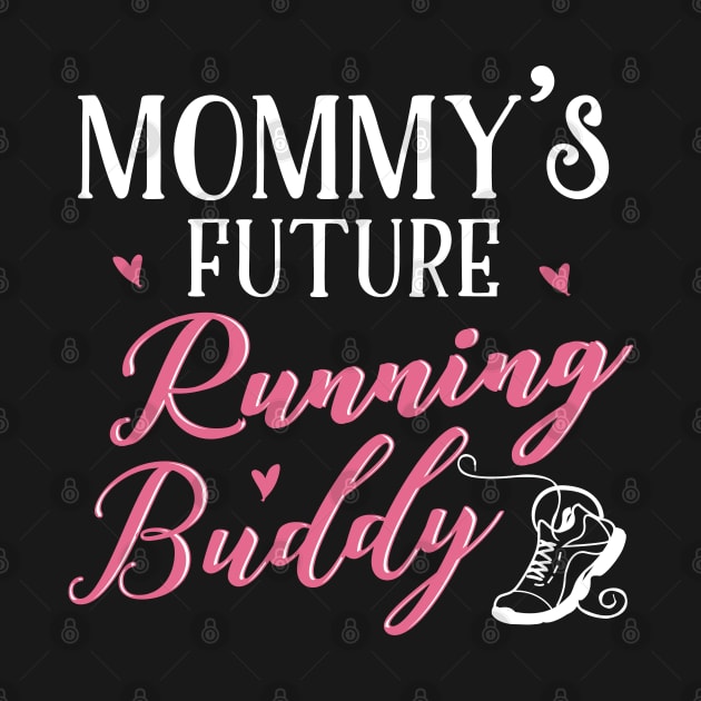 Running Mom and Baby Matching T-shirts Gift by KsuAnn