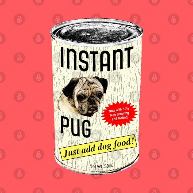 Instant Pug! by amigaboy