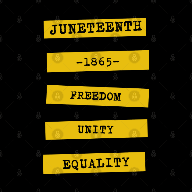 Juneteenth, 1865 by Artisan