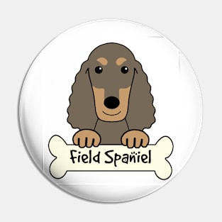 Field Spaniel Pin