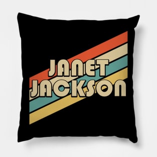 Vintage 80s Janet Jackson Pillow