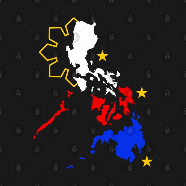 Philippine Map by Filipino