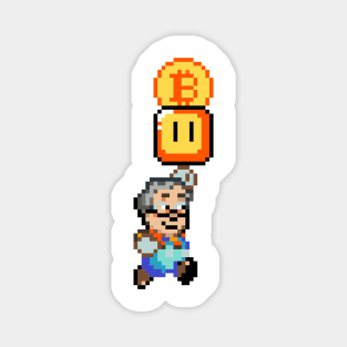 Satoshi Bitcoin Game Magnet