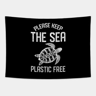 Save The Sea Turtles Keep The Sea Plastic Free Save The Ocean Tapestry