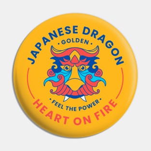 Dragon face Pin