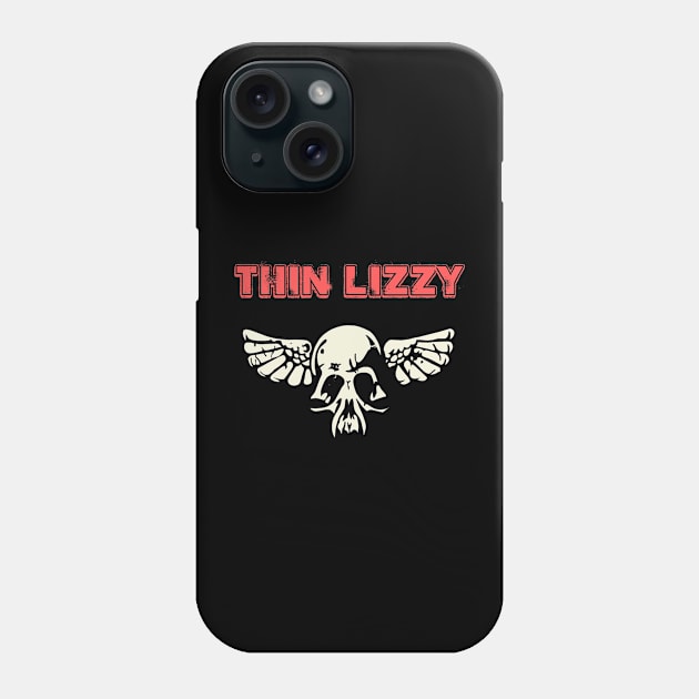 thin lizzy Phone Case by ngabers club lampung