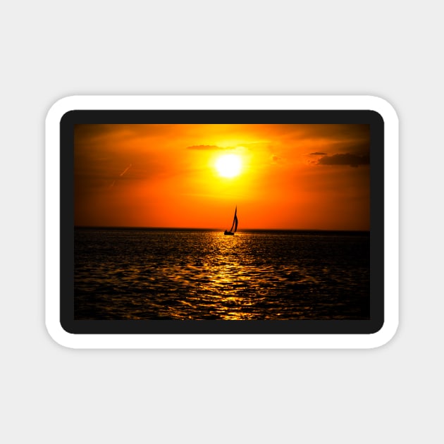 Sail Away Magnet by inphocus