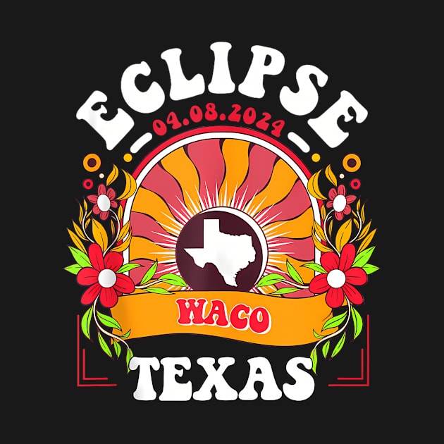 Eclipse 2024 Waco Texas Total Solar Eclipse by Diana-Arts-C