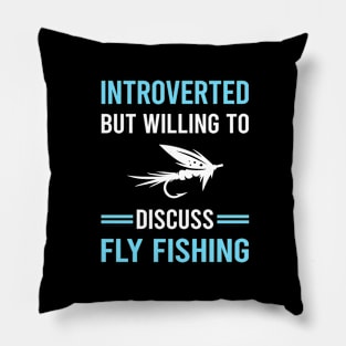 Introverted Fly Fishing Pillow