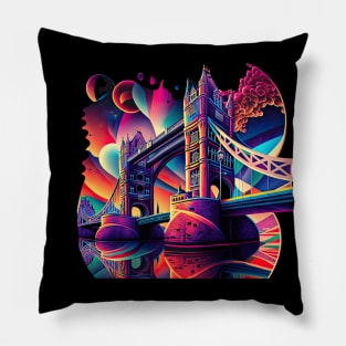 Tower Bridge v1 (no text) Pillow