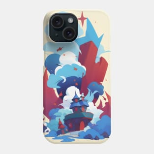 Kawaii Cloud House of Stars Phone Case