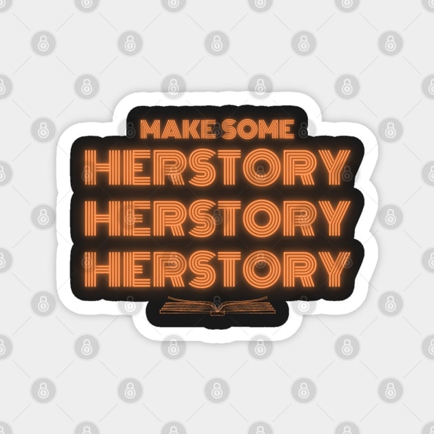 Make Herstory Magnet by GirlMuseum