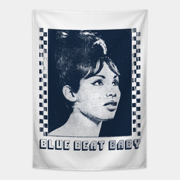 2-Tone \\ Blue Beat Baby Tapestry by DankFutura