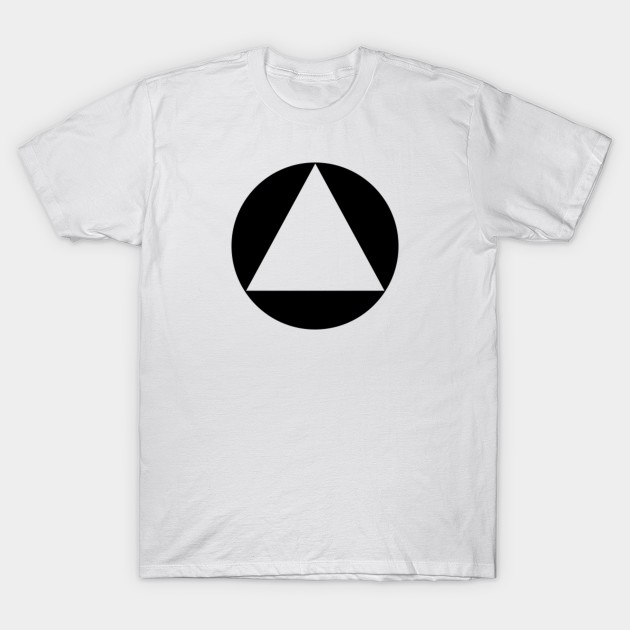 Geometric Abstract Circle Triangle
