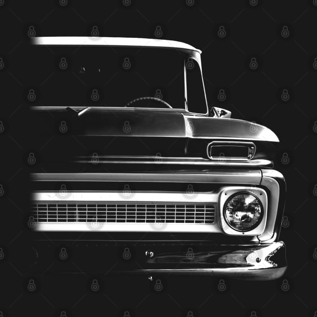 1965 chevrolet suburban panel - black shirt by hottehue