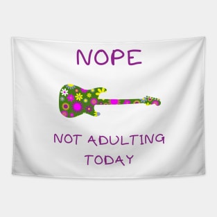 Nope not adulting today Tapestry