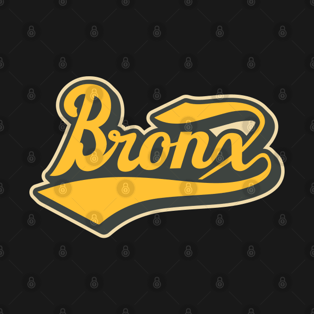 ew York Bronx - New York Bronx Schriftzug - Bronx Logo by Boogosh