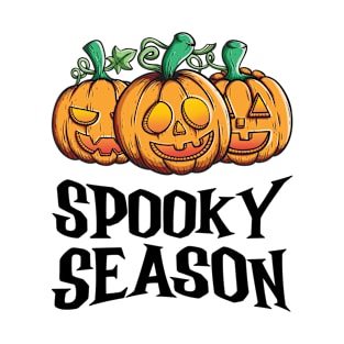 Halloween Pumpkins Spooky Season T-Shirt