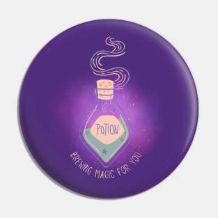 Brewing Magic For you Pin