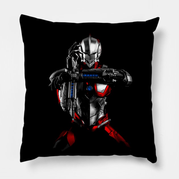 Ultraman Suit Pillow by Pakyu Pashion