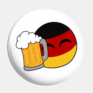 germanyball and food chibi Pin