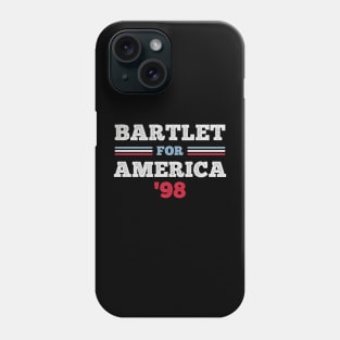 West Wing Bartlet For America 1998 Phone Case