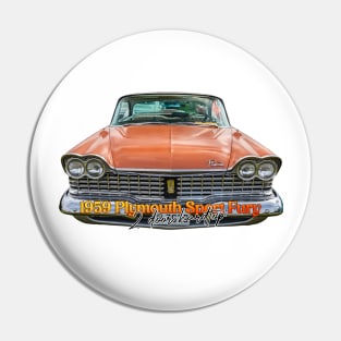 1959 Plymouth Sport Fury 2 Door Hardtop Pin