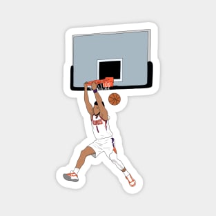 Devin Booker Dunk Phoenix Baskeball Magnet