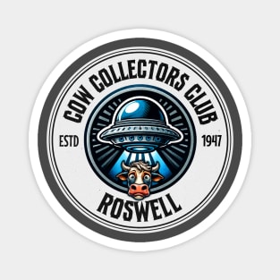 Cow Collectors Club: Roswell 1947 | Funny UFO Magnet