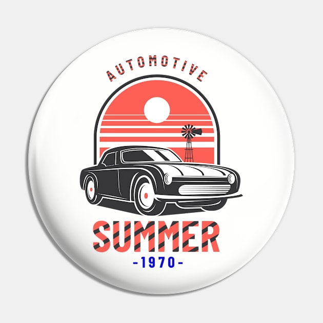 Automotive summer Pin by ZoboShop