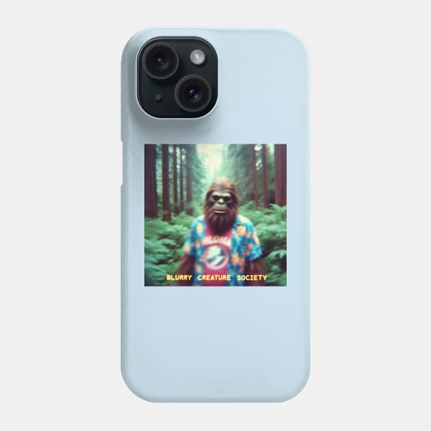 Blurry Creature Society Phone Case by Dead Galaxy