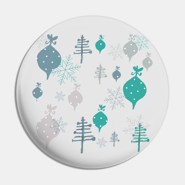 Christmas white ornaments Pin by bruxamagica