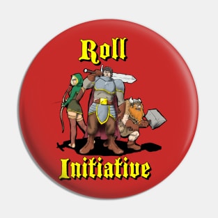 Roll Initiative Pin