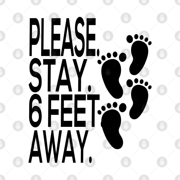 Please Stay 6 Feet Away - Social Distancing by Redmart